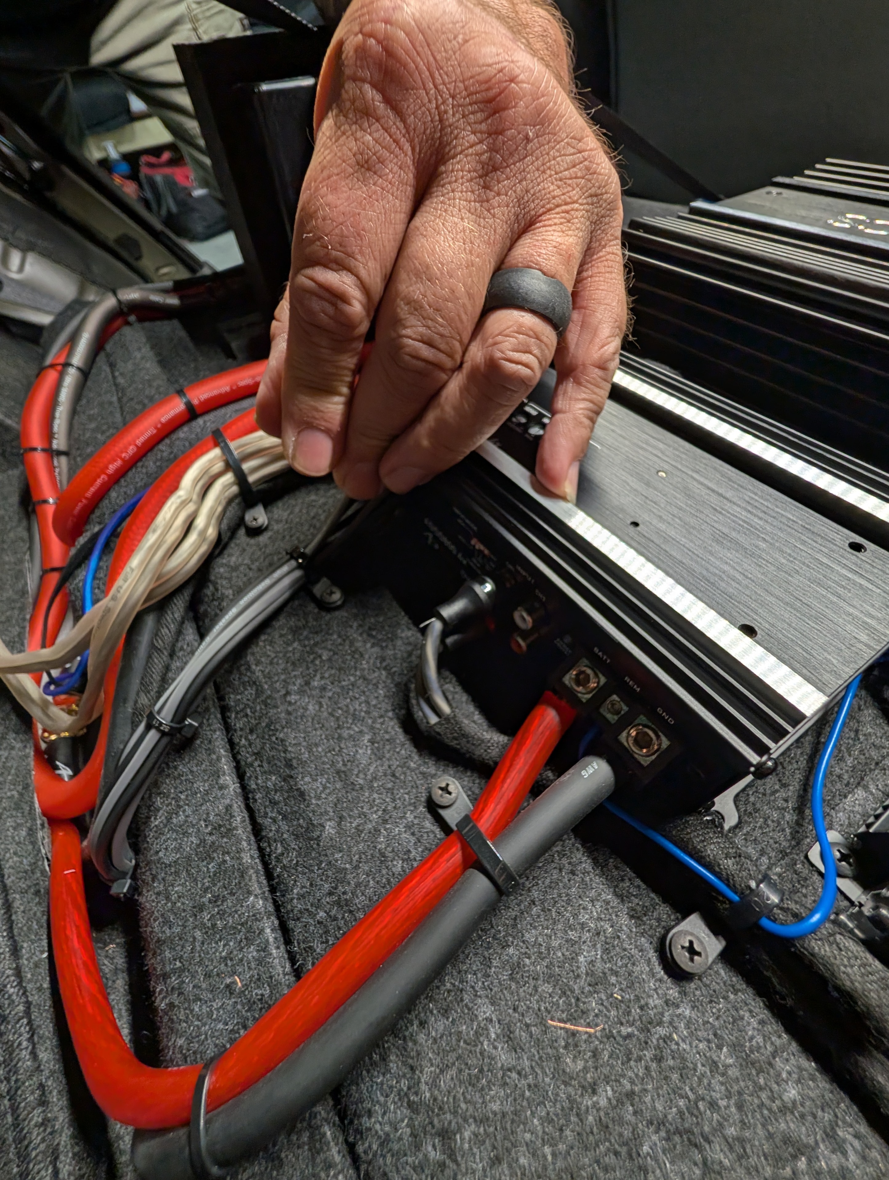 Precision SoundWorks craftsman at work